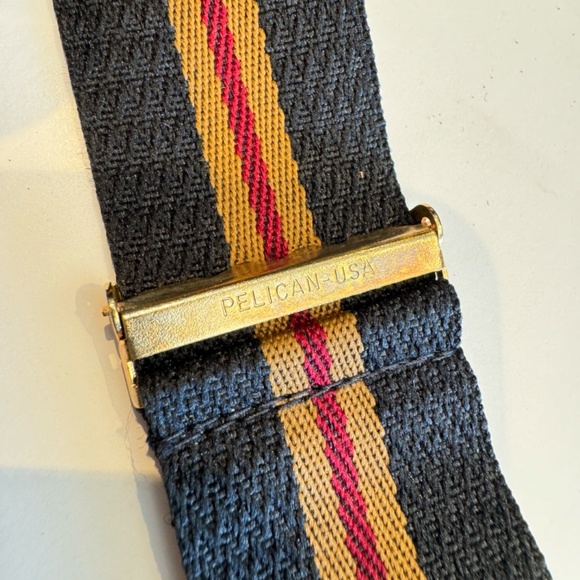 Nylon Elastic Suspenders with metal Clips - Picture 2 of 3